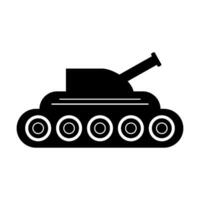 Tank war army icon military concept for graphic design, logo, web site, social media, mobile app, ui illustration vector