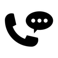 Telephone receiver icon. For your website design, logo, app, UI. illustration vector