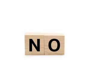 Wooden blocks with NO wording. Business and education concept. Strategy, marketing, management theme. isolated on white background. Copy space and Clipping path. decision making concept. photo