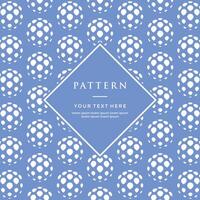 abstract seamless repeat polka dot pattern vector
