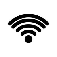 Wifi icon. Wireless network symbol. Internet sign. vector