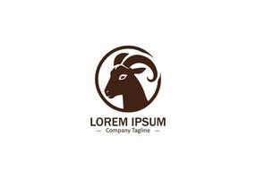 Modern Abstract Sheep Logo Design for Pet Silhouette Icons vector