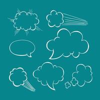 doodle quote box frame for Design, Banners, Websites. Doodle Elements. vector