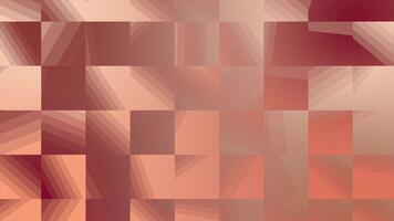 Abstract geometric background. Square pattern movement. Palette of autumn.4k animation. video