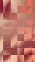 Abstract geometric background. Square pattern movement. Palette of autumn.4k animation. Vertical video