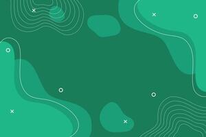 Abstract Background with Retro Memphis and Dark Green Pastel Color.. illustration vector