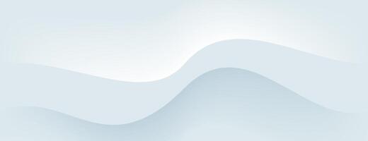 white background with 3d wavy texture composition vector