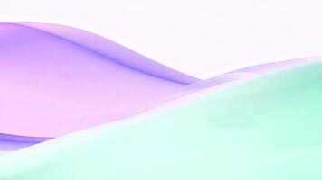 Pastel waves flow and overlap, creating a soothing effect. video