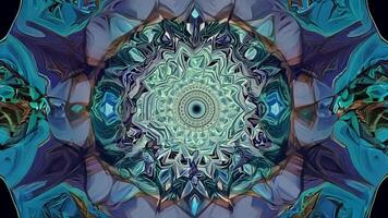 fractal patterns continuously morph and evolve, displaying infinite complexity. video