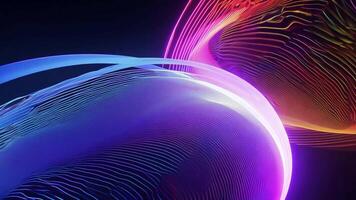 Flowing, colorful shapes continuously morph, creating a hypnotic light dance. video