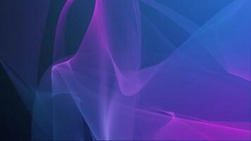 Animation of transparent wavy layers in the form of pink smoke video