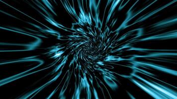 Cosmic Vortex Journey Animated Space Tunnel Background video