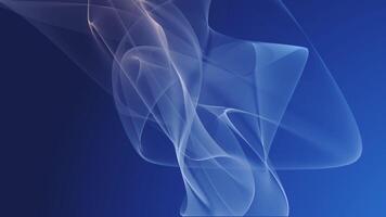 Abstract purple waves from glowing particles and lines futuristic hi-tech background video