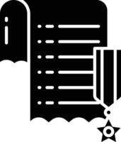 file solid glyph illustration vector