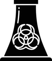 Natural Power solid glyph illustration vector
