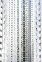 Crowded Hong Kong flats and buildings in residential estate photo
