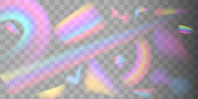 light prism flare overlare refraction vector