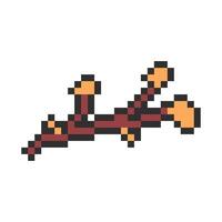 twig pixel art vector
