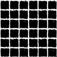 Aesthetic Contemporary printable seamless pattern with abstract line, dot, shape brush stroke in black and white colors. Boho background in minimalist style Illustration for wallpaper fabric vector