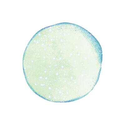 Hand painted watercolour splatter design