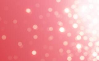 Pink Bokeh Background. Soft Light Spots on Pink, Background decoration vector
