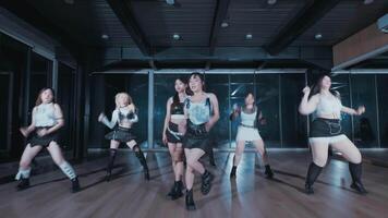 Dynamic Dance Performance in Studio video