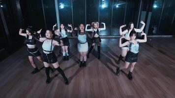 Dynamic Dance Performance in Studio video