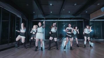 Dynamic Dance Performance in Studio video