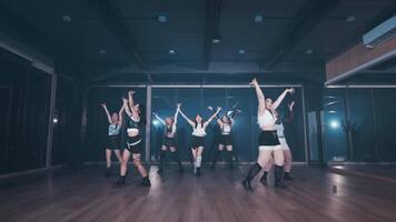 Dynamic Dance Performance in Studio video