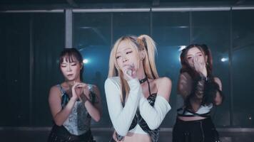 Dynamic Dance Performance in Modern Studio video