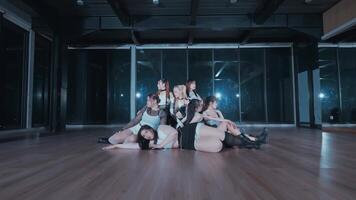 Dynamic Dance Performance in Studio video
