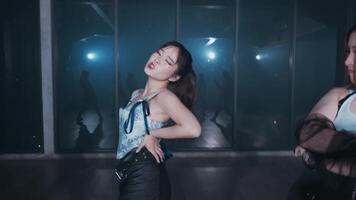 Dynamic Dance Performance in Studio video
