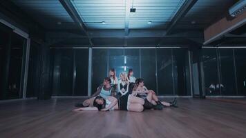 Dynamic Dance Performance in Studio video