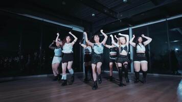 Dynamic Dance Performance in Studio video