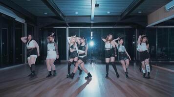 Dynamic Dance Performance in Studio video