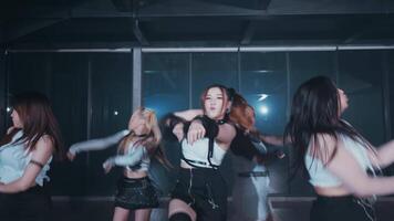 Dynamic Dance Performance in Studio video