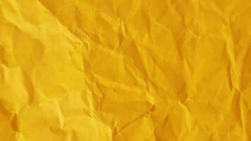 Paper texture background animation, stop motion seamless looping background with yellow color video