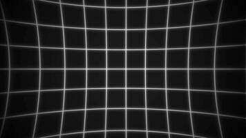 Grid background animation , motion background with glow color video