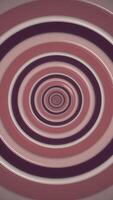 vertical - na moda retro Década de 1970 círculos padronizar fundo com suavemente comovente brilhante círculos dentro caloroso vintage cor tons. isto simples movimento fundo animação é cheio hd e uma desatado laço. video