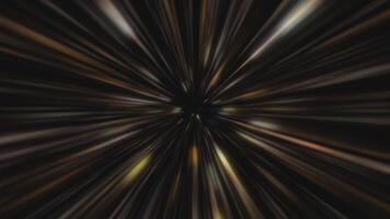 Flying through a galaxy of stars, light beams and particles at super fast hyperspace warp speed. Starburst space tunnel concept. Looping, full HD interstellar motion background animation. video