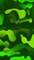 Vertical - green abstract background with morphing liquid organic blob shapes. This bright vibrant motion background animation is full HD and looping. video
