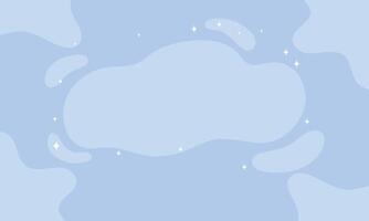 Hand drawn flat design abstract doodle background vector