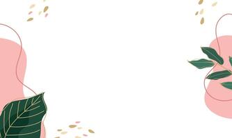 Hand drawn abstract doodle background design vector