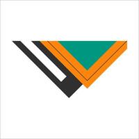 Corner shape abstract modern. Modern geometric background for business presentation. illustration vector