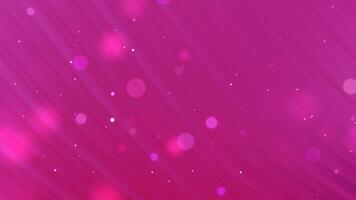 abstract bokeh light effect particle dust, pink light leak curve line background video