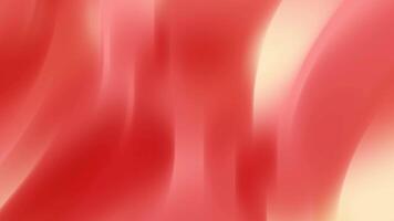 Abstract red and pastel color. Fluid color gradient waves, with dynamic motion, blurred background video