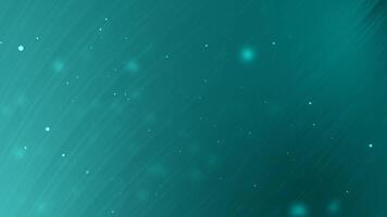 Teal background with white and light blue bokeh. Suitable for abstract background, web design, social media graphics, and digital art. video