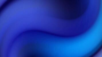 dark blue gradient wave curve background. digital art creation abstract video
