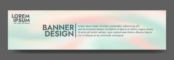 A pink and green abstract banner with a wave pattern. It is ideal for creating eye catching headers, promotional banners, and graphic elements with a modern and dynamic look. vector