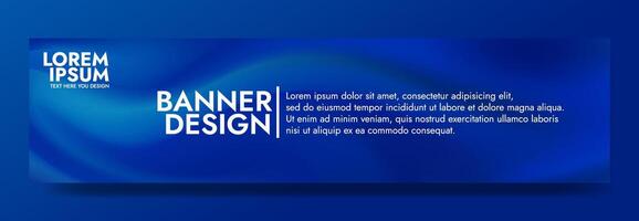 A dark blue abstract banner with a wave pattern. It is ideal for creating eye catching headers, promotional banners, and graphic elements with a modern and dynamic look. vector